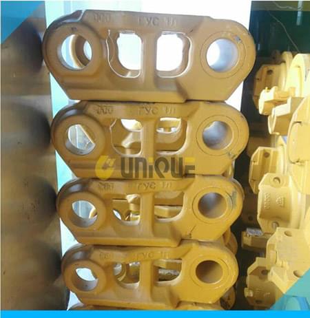 Bulldozer parts  Single link of chain rail combination