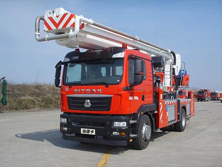 DG32K2 Aerial Platform Fire Truck