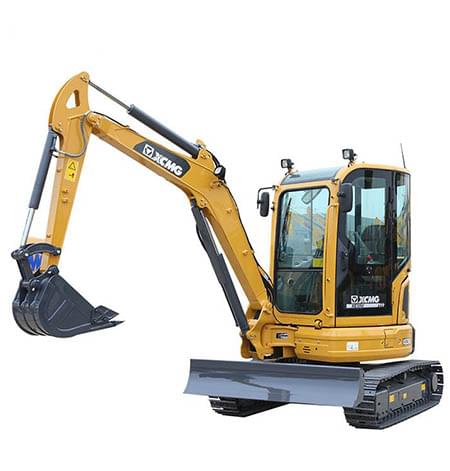 XCMG  3.5 ton mini excavator digger XE35U.