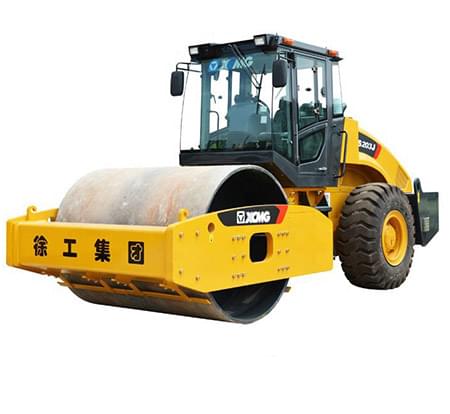 XCMG 20 ton single drum vibratory roller compactor XS203J road roller machine