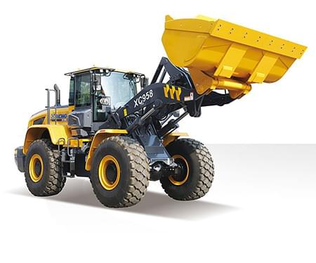 XCMG  5 ton wheel loader XC958 loaders wheel with TUV