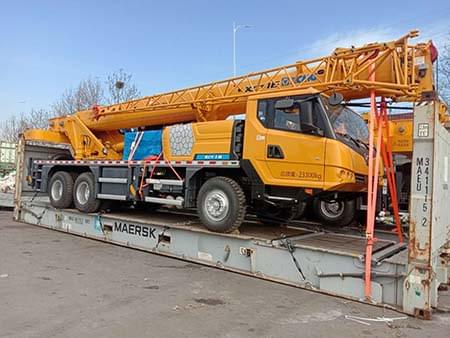 Ship XCMG trane crane by 40FR