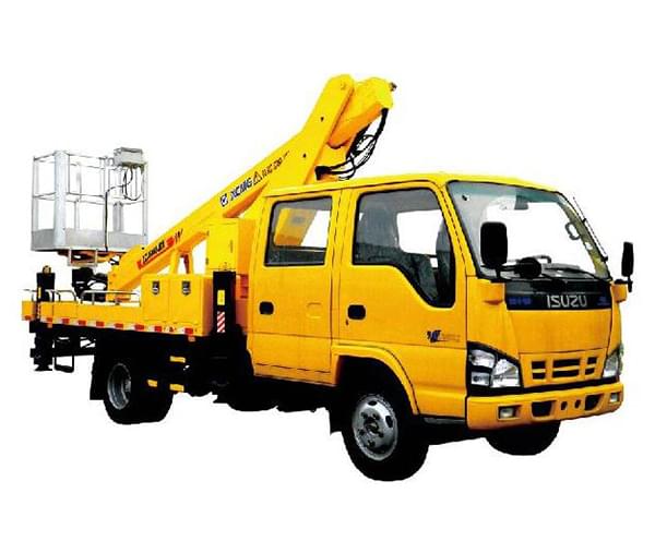 XCMG new 21m telescopic boom aerial work platform truck XGS5080JGKQ6 China aerial work truck